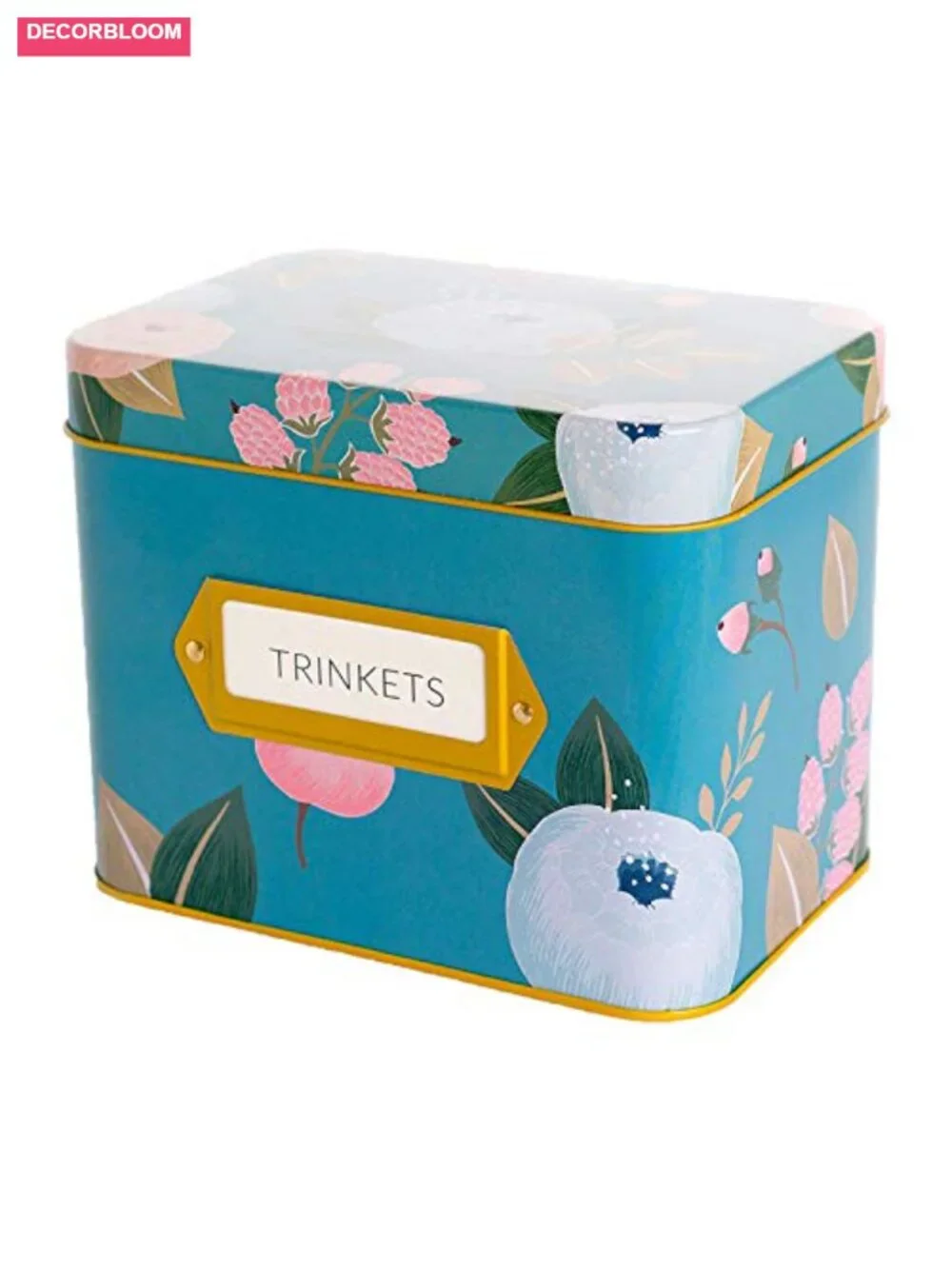 Recipe Cards and Tin Box Set 4x6 Dividers Metal Organizer 24 Cards
